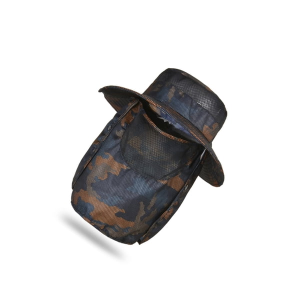 Greeniant Sombrero de cubo de poliéster para hombre, portátil, transpirable, plegable, colorido, elegante, ajustable, a prueba de viento, a prueba de Ropa Deportiva, Zapatos Naranja Greeniant OD031788-02B
