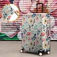 thumbnail image 4 of Pioneer Flower Floral Print Pattern Luggage Cover Fashion Suitcase Cover Baggage Covers Fit 25-28 Inch Luggage (Go Travel), 4 of 5