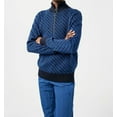 thumbnail image 2 of J. Lindeberg Maxim Pull à Quart de Zip Bleu / Marine ( m ), 2 of 2