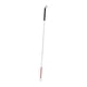 thumbnail image 2 of de caña ciega,Ciego stick ciego anciano ,Bastón de caña de caminar plegable caña ciega,Guía ciego palo de senderismo con discapacidad 5 Sección 119 cm, 2 of 8