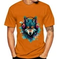 thumbnail image 1 of WEAIXIMIUNG Chemises pour Hommes Lot 3TG T-Shirt pour Homme Col Rond Manche Courte Imprimé Animal Art de Rue Chemise de Sport, 1 of 3