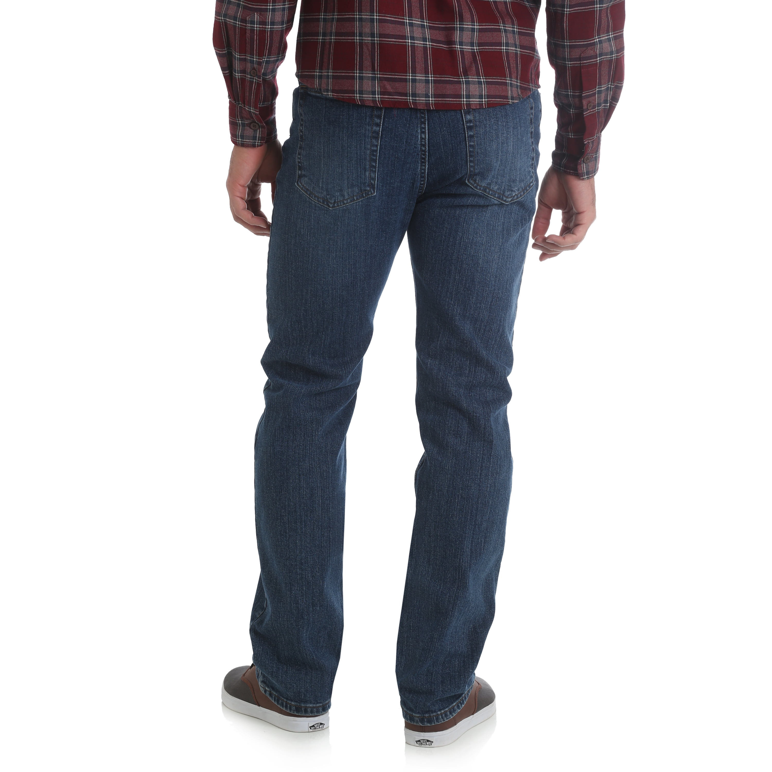 Wrangler Men's and Big Men's Regular Fit Jeans with Flex