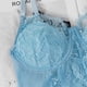 thumbnail image 3 of Body con transparencias de encaje, leotardo corporal de retales encantador para mujer, para fiesta, cita diaria, azul M, 3 of 6
