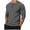 Dark Gray, variant on qolati Long Sleeve Shirts for Men Casual Button Down Henley Pullover Tee Lightweight Classic Fit Sport Athletic T-Shirts Sky Blue XXXL