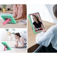 thumbnail image 5 of Allytech Galaxy Tab A9 Plus Case 2023 with Screen Protector Hybid Heavy Duty Rugged Shockproof Kickstand Kids Cover for Samsung Galaxy Tab A9+/Plus 11 Inch Tablet SM-X210/X216/X218, Mint+Rose, 5 of 7