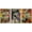 NATURAL, variant on wall26 Framed Canvas Print Wall Art Set Spray Paint Michelangelo David Graffiti &amp; Street Art Comic Book Illustrations Modern Art Urban Portrait for Living Room, Bedroom, Office - 16"x24&quot