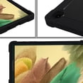 thumbnail image 4 of KIQ Samsung Galaxy Tab A7 Lite Case Shockproof Silicone Bumper with Kickstand Samsung Galaxy Tab A7 Lite 8.7 Tablet Case Kids Proof 2021 SM-T220/T225/T227 [Guardian Black Black], 4 of 8