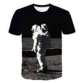 thumbnail image 1 of Camisetas de verano para niños, camisetas de astronauta para niños y niñas, camisetas casuales de manga corta para niños de 1 a 14 años, camisetas de astronauta, disfraces 7T Gao Jinjia LED, 1 of 2