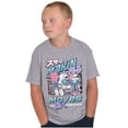 thumbnail image 3 of The Smurfs Cool Kanji Makin Moves Crewneck T Shirts Boy Girl Teen Brisco Brands L, 3 of 6