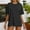 Dark Gray, variant on Duojiaj Casual Women's T Shirts Short Sleeve Round Neck Basic Top For Everyday Wear Perfect For Spring And Summer Women's T-Shirts