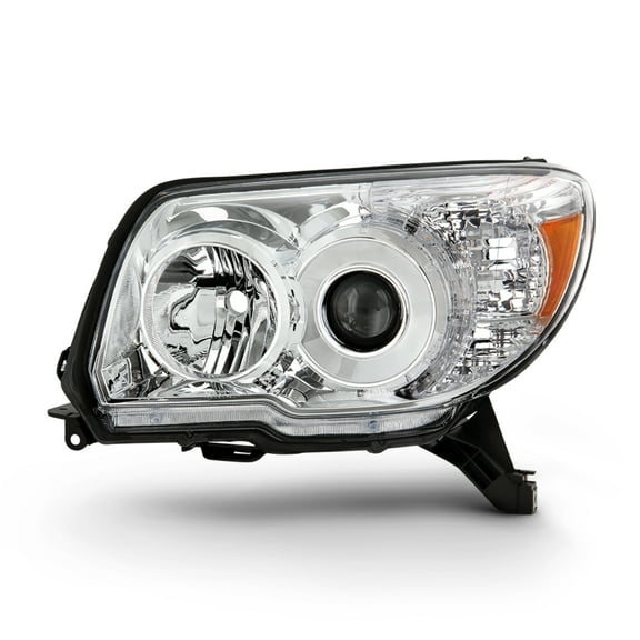 AKKON - Fits 2006 2007 2008 2009 Toyota 4Runner SR5 / Limited Models [Halogen Type] Projector Chrome Headlight Driver Left Side