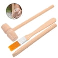 thumbnail image 3 of SHISUYAN 3 sets of Dinosaur Digging Tools Excavation Toy Small Digging Brush Chisel Hammer Learning Toy Tools STEM Science Kits, 3 of 7
