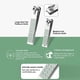 thumbnail image 3 of Pedicure & Manicure Tool Kit Portable Nail Clippers Set with Nail File Trimmer Eyebrow Trimmer Clip Dead Skin Removal Tool for Hand Foot Care, 3 of 5