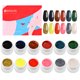 thumbnail image 1 of Juego de esmaltes de uñas de Gel de 12 colores, Gel LED UV de 8ML, pegamento para uñas con purpurina, extensión de pigmento para arte de uñas, Gel de remojo, 1 of 5