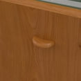 thumbnail image 6 of Series A 83" L Shaped Executive Desk in Natural Cherry - Engineered Wood, 6 of 9