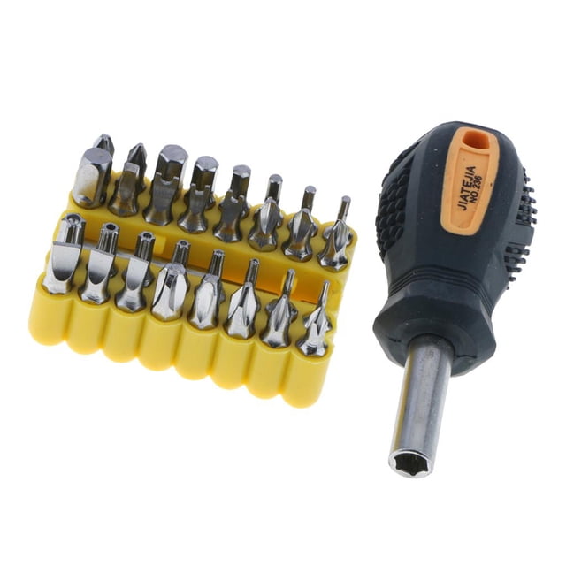 Juego De Herramientas Para Reparación De Destornilladores Juego De Herramientas Multitool Herramientas Manuales Para 32 Piezas Soledad Kits de puntas de destornillador