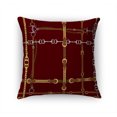 thumbnail image 1 of BRIDAL & BITS PLAID RED Accent Pillow By Kavka Designs, 1 of 3