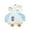 White, variant on Baby Vibrating Sleep Cute Animal Baby For Sleep 3 Adjustable Vibration Modes 90 Min Timer Infant Portable Sleep Soothing Doll Toy For Home & Travel