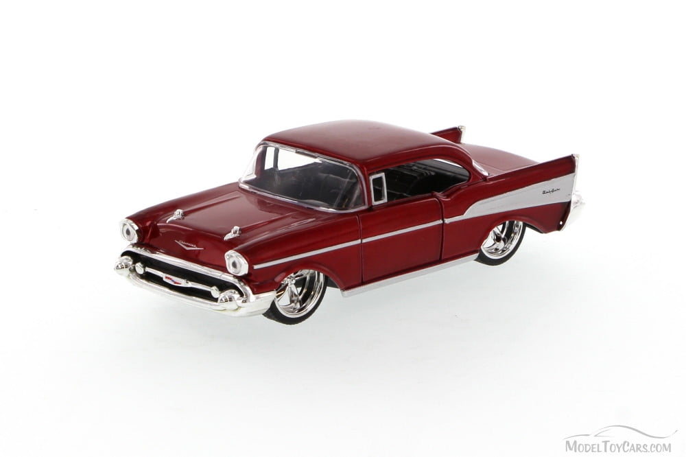 2016 BIGTIME MUSCLE 1957 CHEVY BEL AIR RED 1:32 VHTF