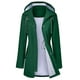 thumbnail image 1 of Gabardina impermeable LOMON con capucha larga para mujer, 1 of 6