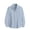 Light Blue, variant on Mens Gauze Long Sleeve Button Down Shirt Lightweight Breathable Wrinkle Free Casual, Relaxed Fit Curved Hem Solid Burgundy Wine,Size 2XL