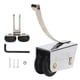 thumbnail image 3 of Polea de puerta corredera, rodillos de doble fila, rueda superior inferior, Hardware flexible PushPull, 3 of 5