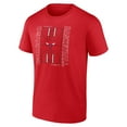 thumbnail image 2 of Men's  Red Chicago Bulls Michelob Ultra Full Court T-Shirt, 2 of 3
