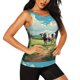thumbnail image 2 of Fotbe Prairie Pasture Cow Blusas Sin Mangas para Mujer – Estilo Casual, Corte Suelto, Slim-Fit, Cuello Redondo Deportivo, Tops de Verano para Gimnasio y Yoga-XX-Large, 2 of 7
