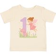 thumbnail image 3 of Inktastic 1st Birthday Fairy with Mushrooms and Flowers Boys or Girls Baby T-Shirt, 3 of 5