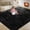 Black, variant on Ultra Soft Rug for Living Room, 9X12 Fluffy Shag Area Rug for Bedroom, Modern Shaggy Carpets Fuzzy Rug for Teens Dorm Nursery Home Decor Aesthetic, Upgrade Anti-Skid Durable, Light Grey