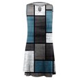 thumbnail image 4 of SMihono Robe d'Été pour Femmes Grande Taille Mode Femmes Décontractée Aguichant Col Rond Robes Imprimées Robe d'Été Sans Manches à Enfiler, 4 of 4