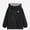 Black, variant on DJDLJWCJ Girls Windbreaker Jacket Cute Print Winter Warm Soft Polar Fleece Coat Waterproof Full Zipper Jacket Pink Size 4T