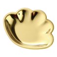 thumbnail image 3 of Segolike Shell Trinket Dish Jewelry Dish Tray Stainless Steel Fashionable Key Bowl Jewelry Tray for Women Birthday Gifts Décor Bedroom Golden, 3 of 8