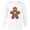 White, variant on Marvel Spider-Man Toon Holiday Gingerbread Man Cookie - Long Sleeve T-Shirt for Men - Customized-Black