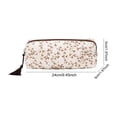 thumbnail image 7 of Women Floral Dustproof Makeup Bags with Zipper Cosmetics Toiletry Organizer Large Capacity Portable Storage Case for Work Daily Holiday Gifts (Style 9), 7 of 7