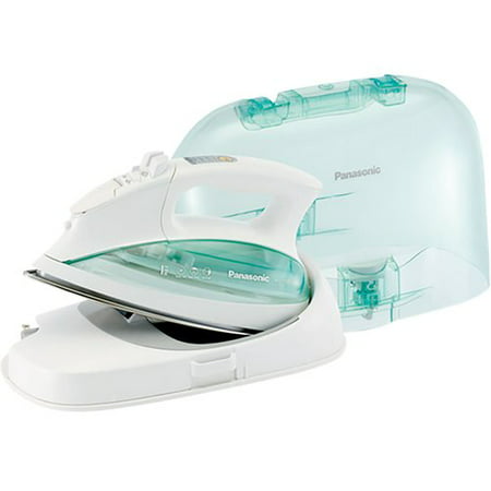Panasonic Steam Iron with Carrying Case, Cordless, White