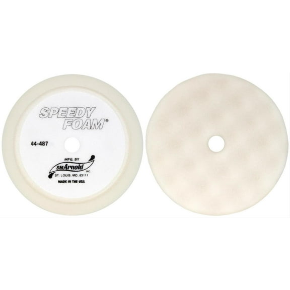 S.M. Arnold 44-487 Speedy Foam Buffing Pad - White Foam