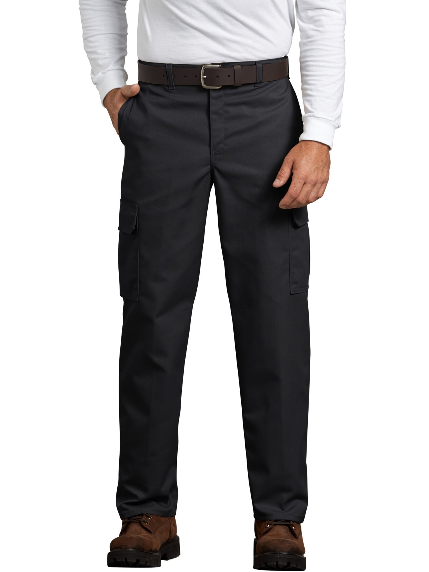 Men/’s Modern Fit Flat Front Tuxedo Pants Comfort Fit Expandable Waist