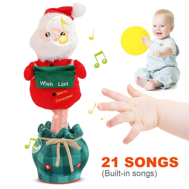 Los Regalos Navidad Peluche Pueden Cantar Y Hablar Grabando El Santa Claus (Santa Claus)