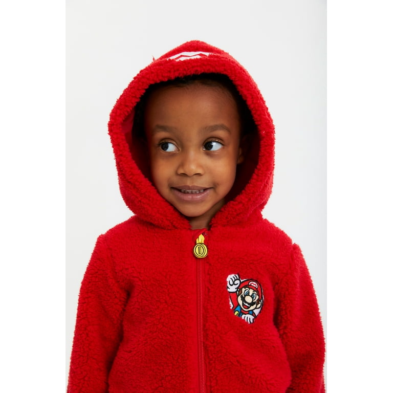 Super mario hoodie kids clearance