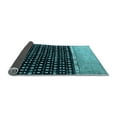 thumbnail image 2 of Ahgly Company Indoor Square Abstract Light Blue Modern Area Rugs, 8' Square, 2 of 4