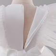 thumbnail image 7 of ATOGUTA Formal Dresses for Girls White Sleeveless Tulle Formal Wedding Pageant Party Fancy Princess Ball Gown Dresses 2T-12, 7 of 7