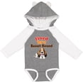 thumbnail image 3 of Inktastic Basset Hound Dog Lover Boys or Girls Long Sleeve Baby Bodysuit, 3 of 5