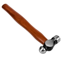 HAWK Ball Pein Hammer | 4 Ounce (113.4 grams) | Dual-Sided Drop-Forged Steel Head | 10" (25.4 cm) Length | Ideal for Jewelers & Crafters