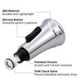 thumbnail image 3 of Pull Down Spray Head 2-Functions with Check Valve Kitchen Replacement Head Parts G1/2 Connections Pull Out Spray Head Nozzle Polised Chrome, 3 of 6