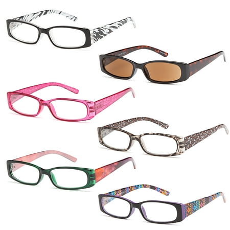 GAMMA RAY READERS Ladies' Readers Quality Spring Hinge Reading Glasses for Women -