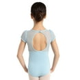 thumbnail image 3 of Capezio Puff Sleeve Keyhole Back Leotard - Girls, 3 of 5