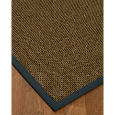 - NaturalAreaRugs Portal Sisal Area Rug (2.5' x 8') Marine Border