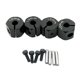 thumbnail image 2 of 8 de Rueda Hexagonales para Coche Teledirigido para SCX10 CC01, Accesorio para Vehículo Todoterreno, 2 of 9