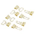 thumbnail image 4 of Mini Clips Para Carpetas, Clips Para Carpetas De Papel Innovadores, Borde Curvo Lindo De Metal Para Documentos Para Papel Para El Hogar, 4 of 7